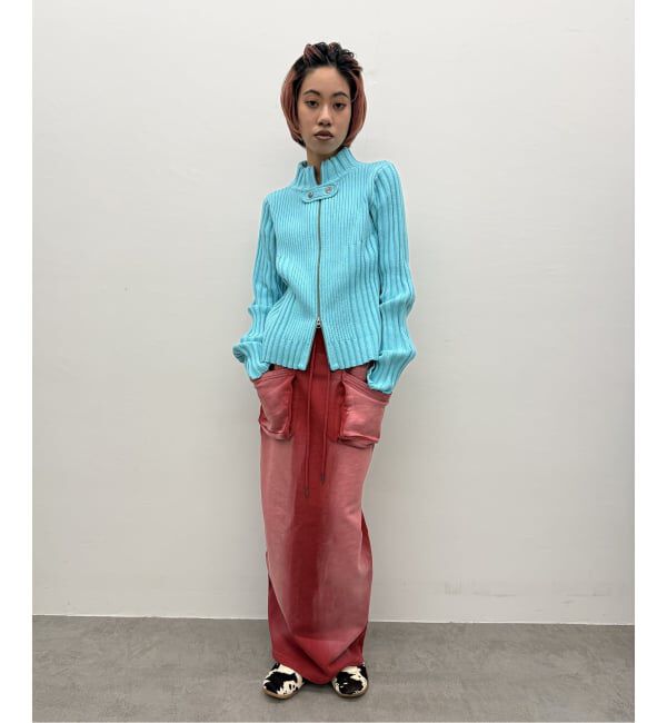 Oriens JOURNAL STANDARD「フロントジップリブニットトップス」|ニット・セーター|