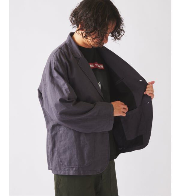 JOURNAL STANDARD relume「《予約》European Flax / ヨーロピアンフラックス ガーメントダイ 2Bジャケット」|テーラードジャケット|