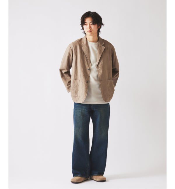 JOURNAL STANDARD relume「《予約》European Flax / ヨーロピアンフラックス ガーメントダイ 2Bジャケット」|テーラードジャケット|
