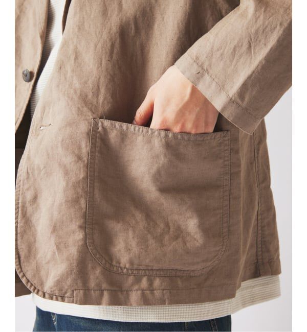 JOURNAL STANDARD relume「《予約》European Flax / ヨーロピアンフラックス ガーメントダイ 2Bジャケット」|テーラードジャケット|