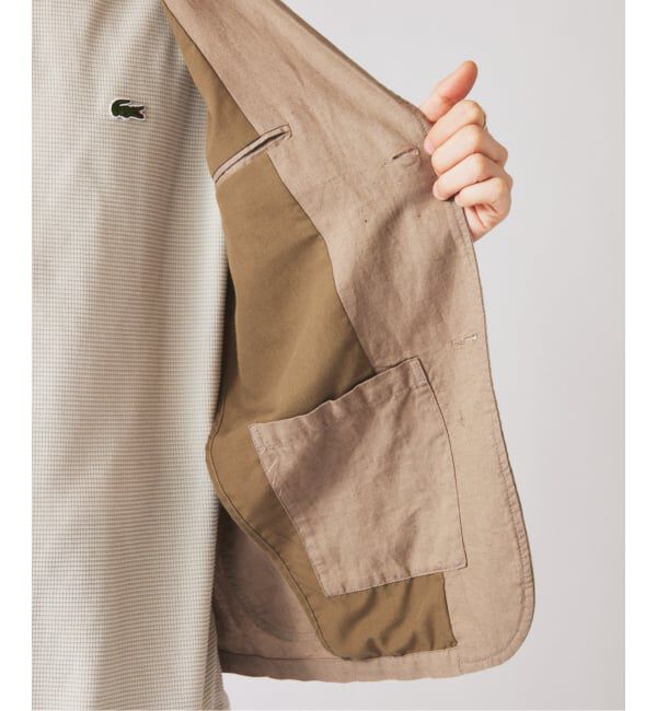 JOURNAL STANDARD relume「《予約》European Flax / ヨーロピアンフラックス ガーメントダイ 2Bジャケット」|テーラードジャケット|