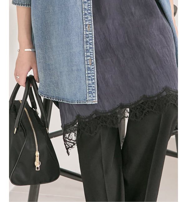 JOURNAL STANDARD「《追加予約4》フィブリルリヨセルキャミワンピース」|ワンピース|