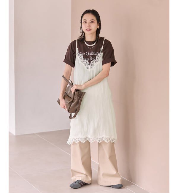 JOURNAL STANDARD「《追加予約4》フィブリルリヨセルキャミワンピース」|ワンピース|