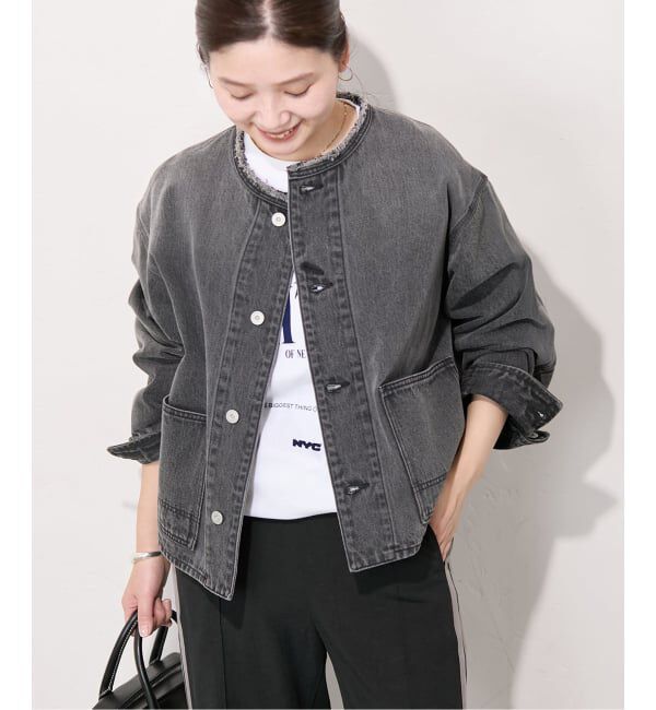 JOURNAL STANDARD「《追加2》ワーカーズジャケット」|デニムジャケット|ブラック