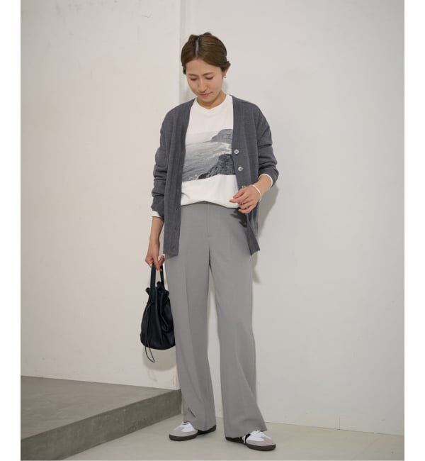 FRAMeWORK「≪追加≫セミフレアパンツ」|スラックス|