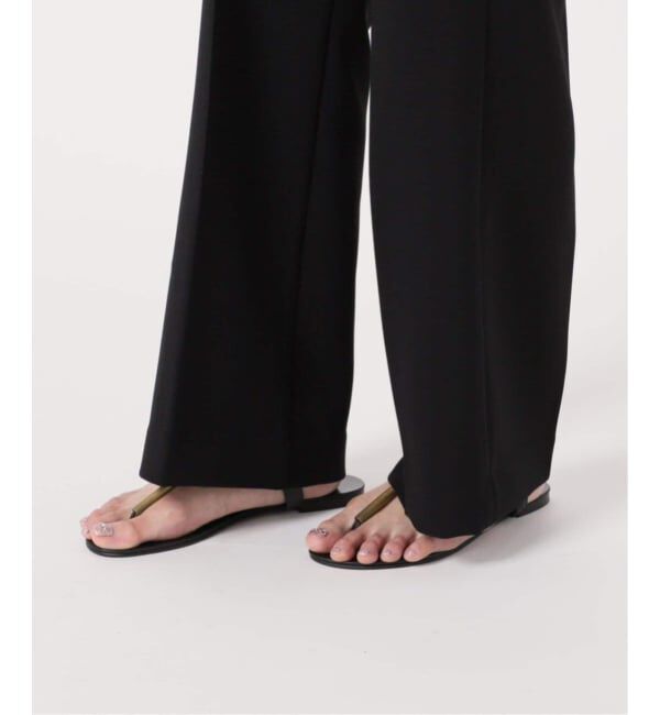 FRAMeWORK「≪追加≫セミフレアパンツ」|スラックス|