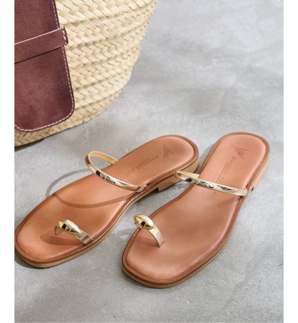 FRAMeWORK「≪追加≫NICOLAS LAINAS/ニコラスライナス メタルポイントサンダル」|サンダル|