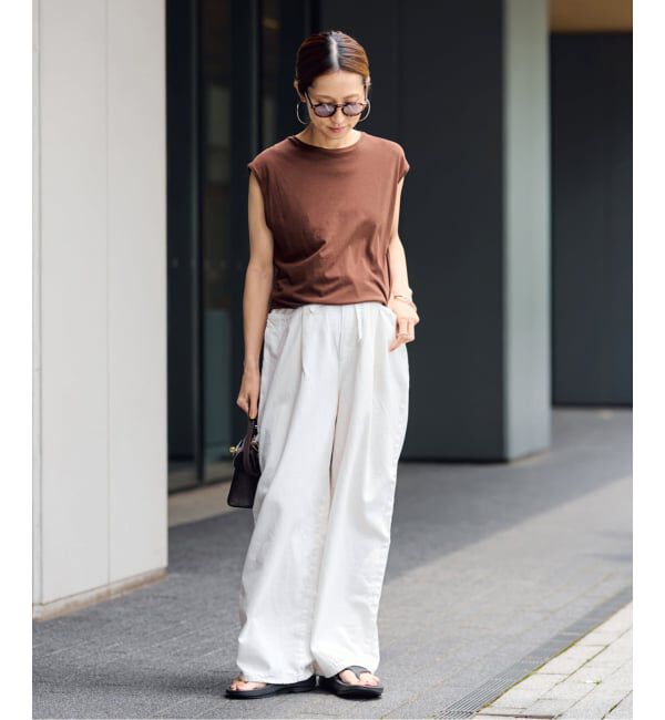 FRAMeWORK「ライトオンスデニムイージーパンツ」|デニム|