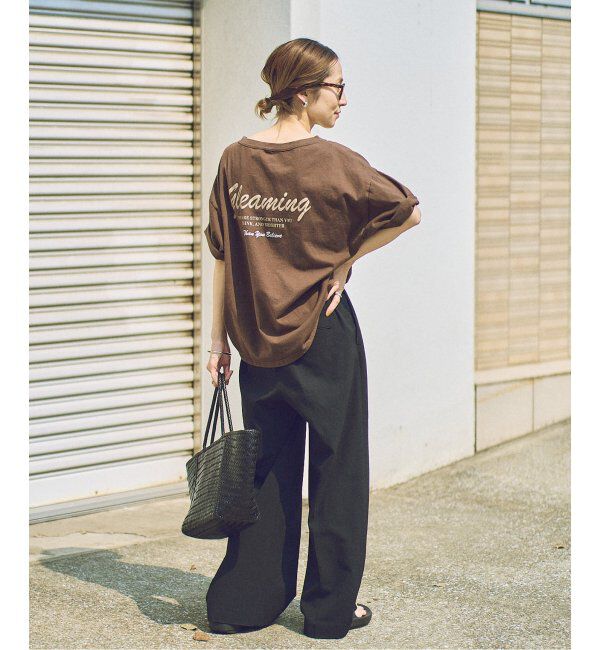 FRAMeWORK「haru&times;FRAMeWORK　コラボロゴTEE」|Tシャツ・カットソー|