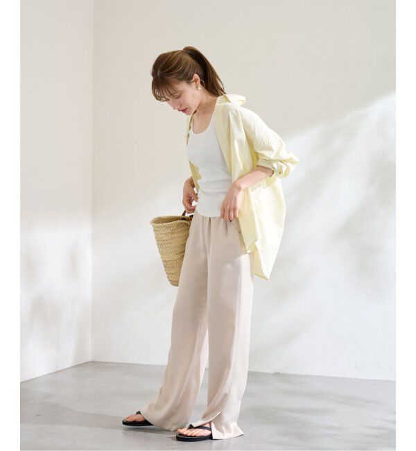 FRAMeWORK「≪新色追加≫2WAYベアテレコタンク」|タンクトップ|