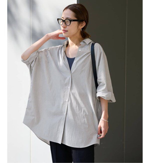 FRAMeWORK「≪WEB＋一部店舗限定 / 追加≫ハーフスリーブポンチョシャツ」|シャツ・ブラウス|