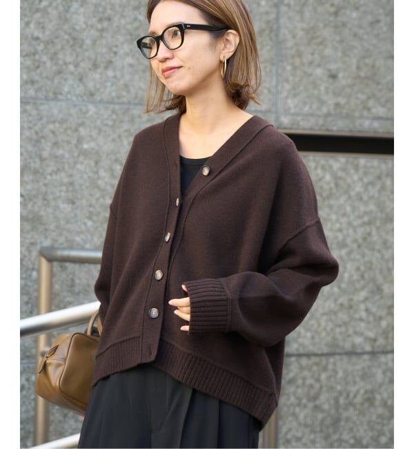 FRAMeWORK「≪WEB限定 / 追加≫AQUA Vネックカーディガン 2」|カーディガン|