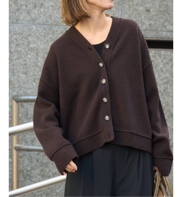 FRAMeWORK「≪WEB限定 / 追加≫AQUA Vネックカーディガン 2」|カーディガン|