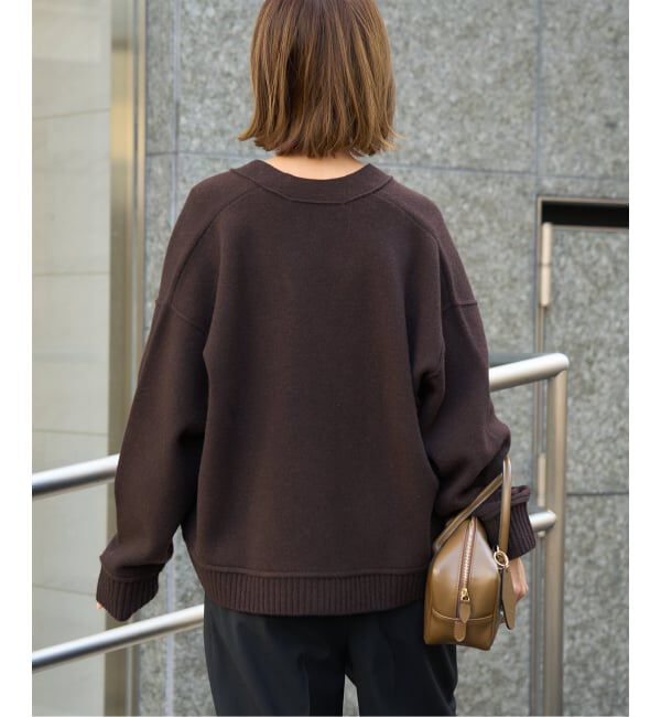 FRAMeWORK「≪WEB限定 / 追加≫AQUA Vネックカーディガン 2」|カーディガン|