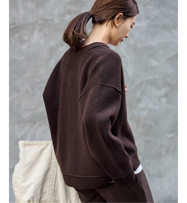 FRAMeWORK「≪WEB限定 / 追加≫AQUA Vネックカーディガン 2」|カーディガン|