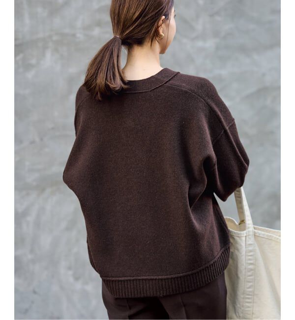 FRAMeWORK「≪WEB限定 / 追加≫AQUA Vネックカーディガン 2」|カーディガン|