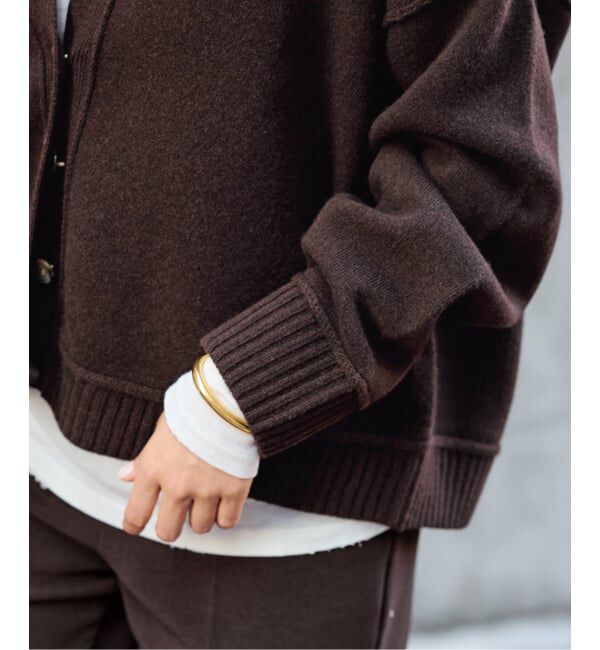 FRAMeWORK「≪WEB限定 / 追加≫AQUA Vネックカーディガン 2」|カーディガン|