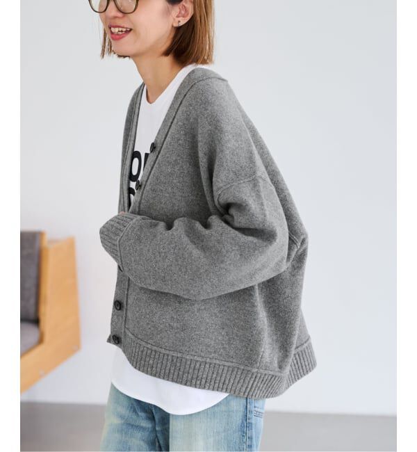 FRAMeWORK「≪WEB限定 / 追加≫AQUA Vネックカーディガン 2」|カーディガン|