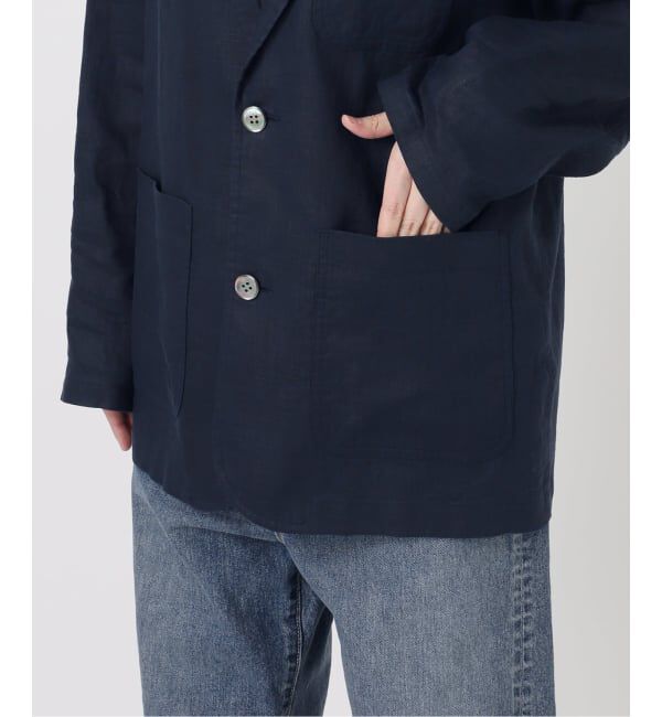 FRAMeWORK「≪予約≫ソフトリネンライトジャケット」|テーラードジャケット|