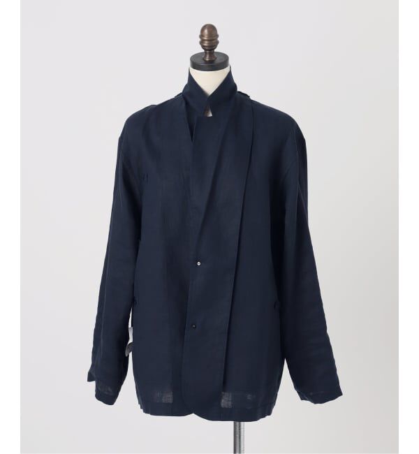 FRAMeWORK「≪予約≫ソフトリネンライトジャケット」|テーラードジャケット|