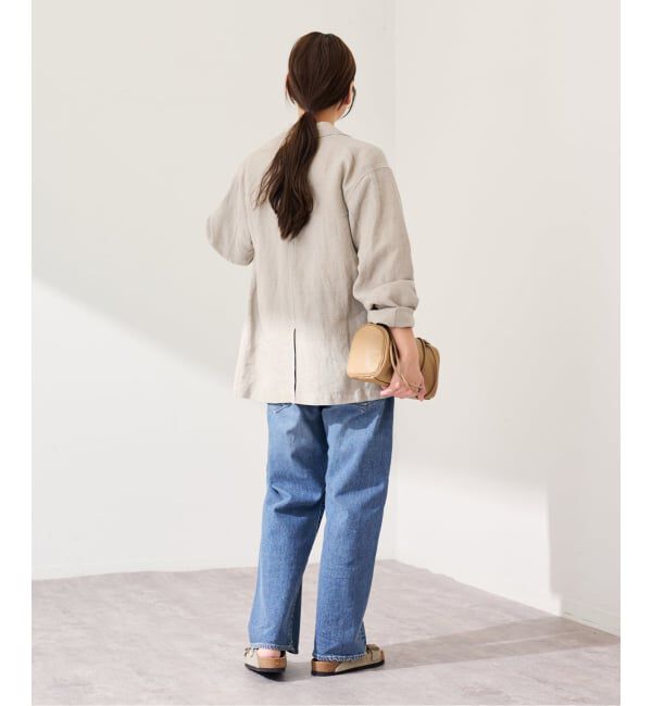 FRAMeWORK「≪予約≫ソフトリネンライトジャケット」|テーラードジャケット|