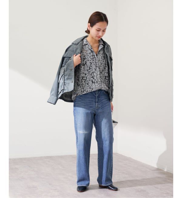 FRAMeWORK「ピグメントダイレースシャツ」|シャツ・ブラウス|