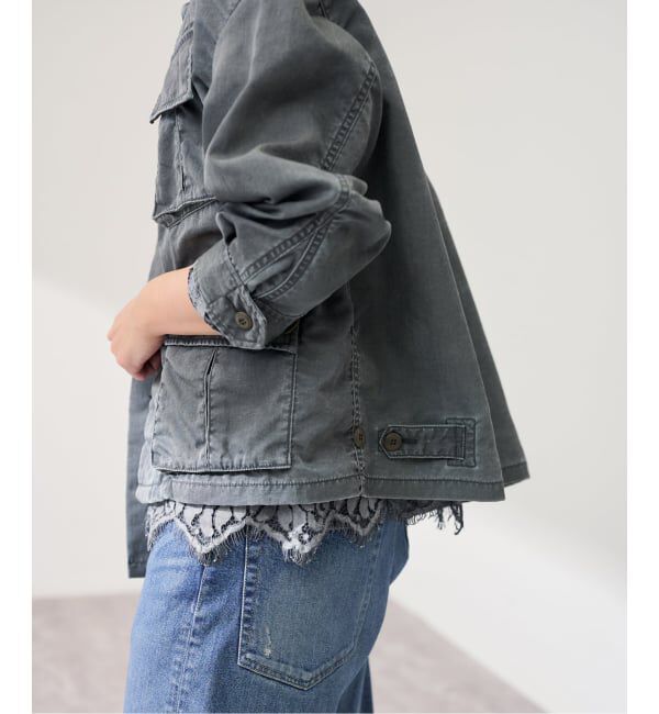 FRAMeWORK「ピグメントダイレースシャツ」|シャツ・ブラウス|