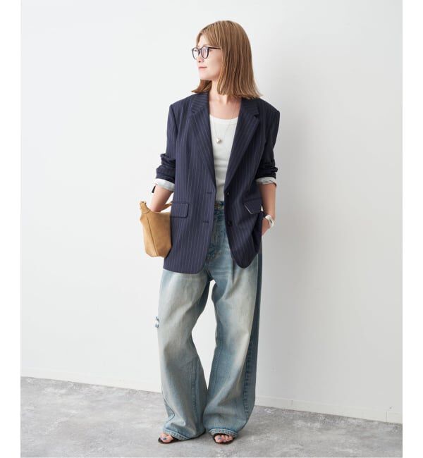 Spick and Span「TWギャバジン2Bジャケット」|テーラードジャケット|