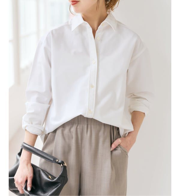 Spick and Span「ベーシックオックスシャツ」|シャツ・ブラウス|ホワイト