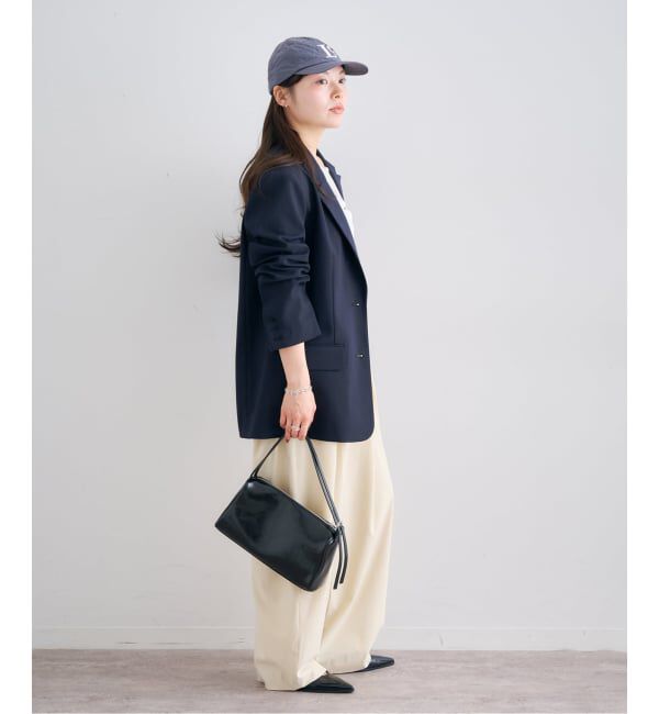 U by SPICK&SPAN「レースボンディングオーバージャケット」|テーラードジャケット|