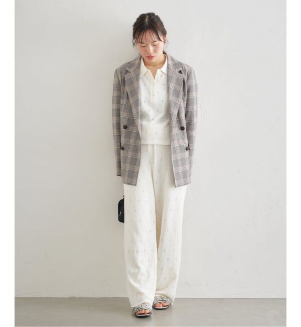 U by SPICK&SPAN「ダブルボタンジャケット」|テーラードジャケット|