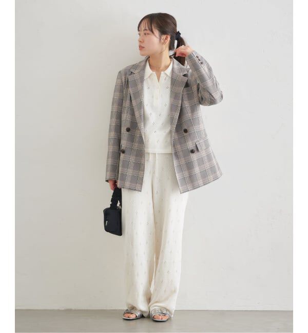 U by SPICK&SPAN「ダブルボタンジャケット」|テーラードジャケット|