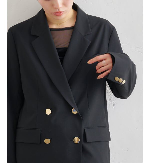 U by SPICK&SPAN「ダブルボタンジャケット」|テーラードジャケット|