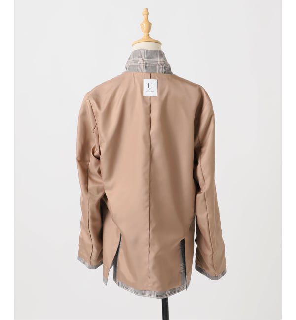 U by SPICK&SPAN「ダブルボタンジャケット」|テーラードジャケット|