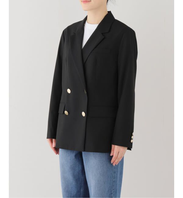 U by SPICK&SPAN「ダブルボタンジャケット」|テーラードジャケット|