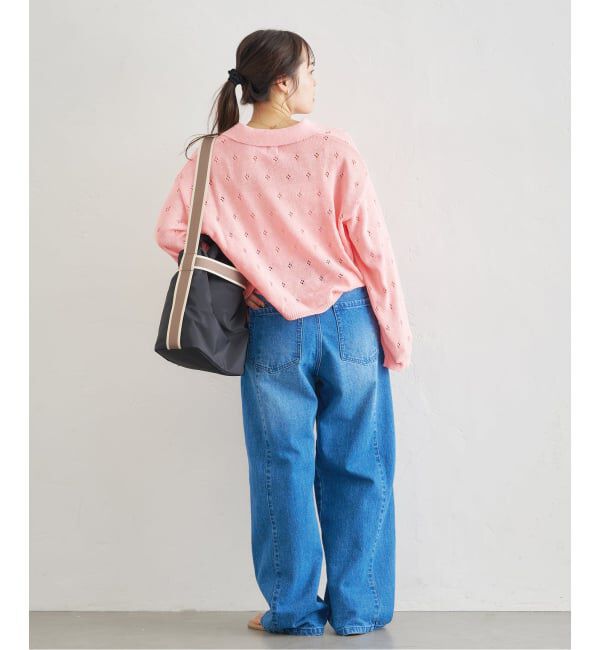 U by SPICK&SPAN「衿つき柄編みニット」|ニット・セーター|