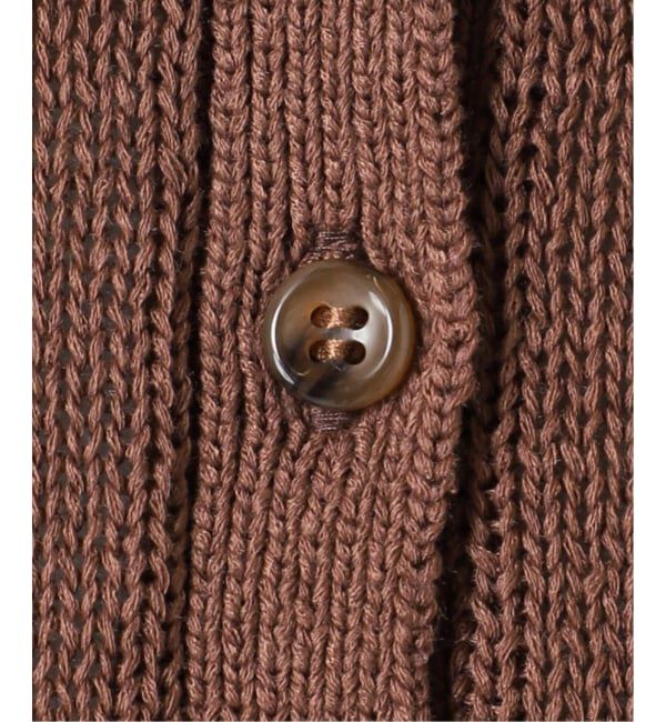 U by SPICK&SPAN「衿つき柄編みニット」|ニット・セーター|