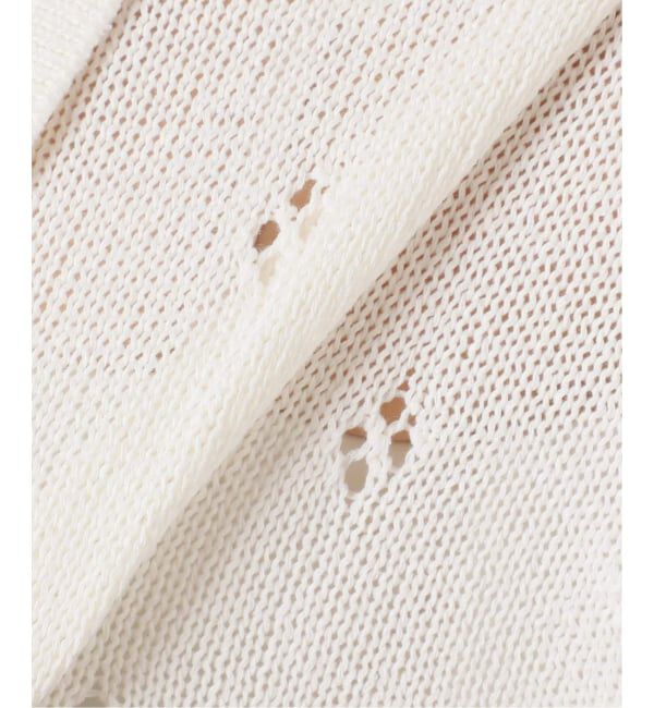 U by SPICK&SPAN「衿つき柄編みニット」|ニット・セーター|