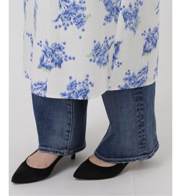 Glyph「《一部店舗+WEB限定》Glyph Flower Print x Stripe Skirt」|スカート|