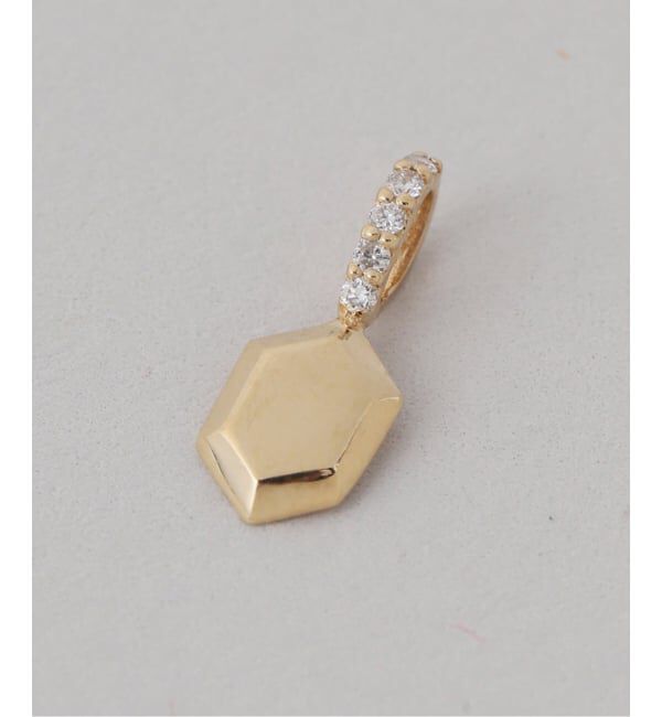 Lilas by Spick&Span「《予約》ヘキサゴンモチーフチャーム K18」|その他|