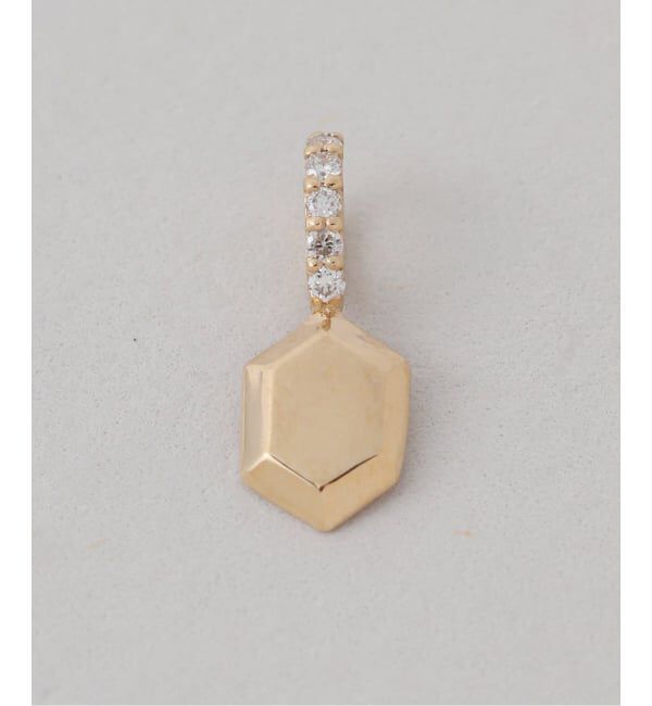 Lilas by Spick&Span「《予約》ヘキサゴンモチーフチャーム K18」|その他|