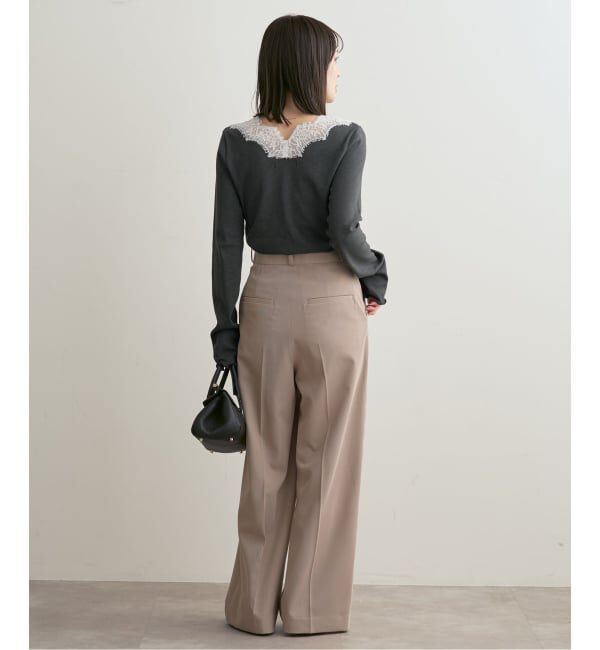 NOBLE「《予約》レースドッキングプルオーバー」|Tシャツ・カットソー|