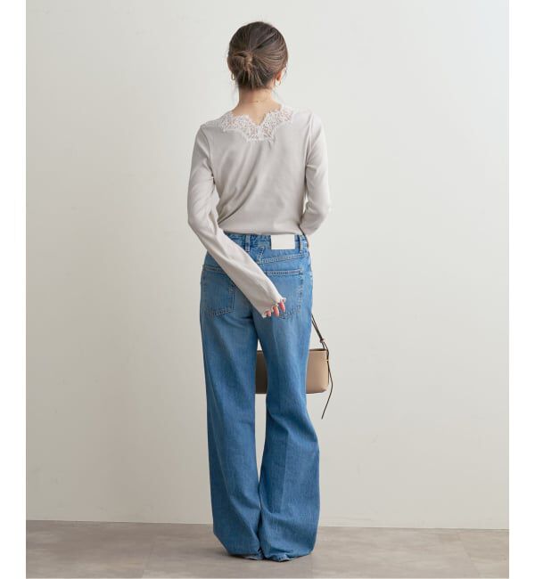 NOBLE「《予約》レースドッキングプルオーバー」|Tシャツ・カットソー|