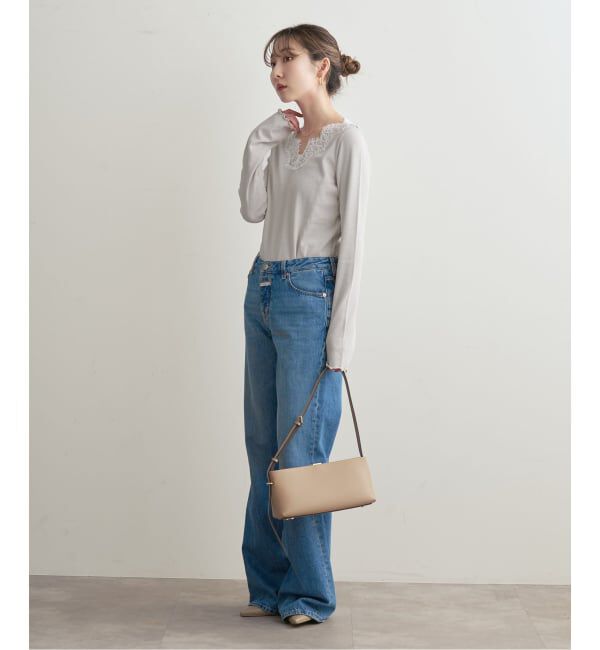 NOBLE「《予約》レースドッキングプルオーバー」|Tシャツ・カットソー|