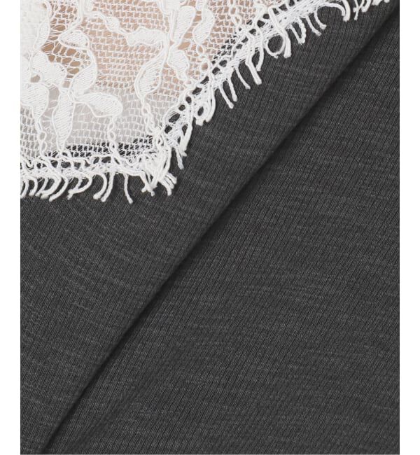 NOBLE「《予約》レースドッキングプルオーバー」|Tシャツ・カットソー|