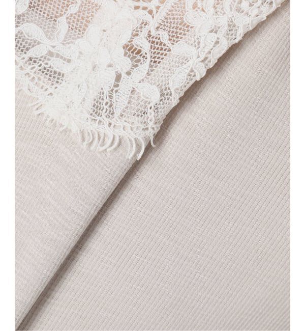 NOBLE「《予約》レースドッキングプルオーバー」|Tシャツ・カットソー|