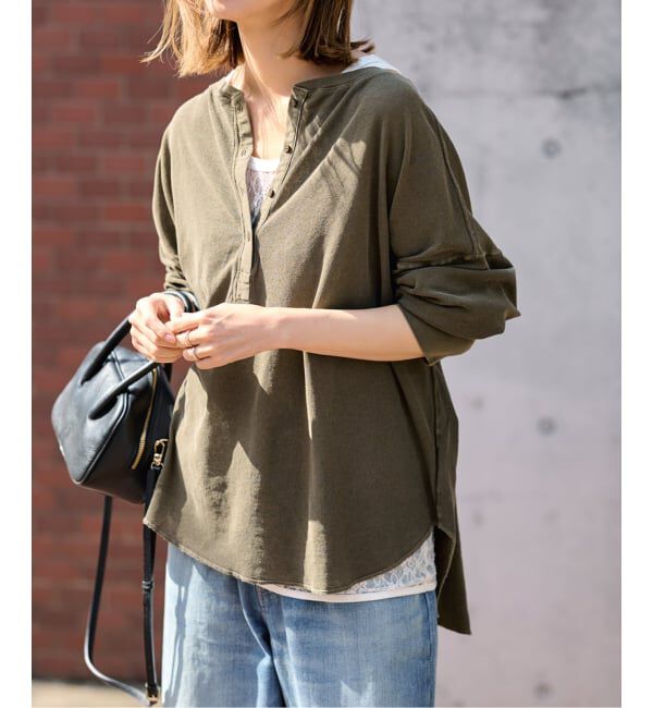 FRAMeWORK「≪追加予約≫サーフニットヘンリーTee」|Tシャツ・カットソー|