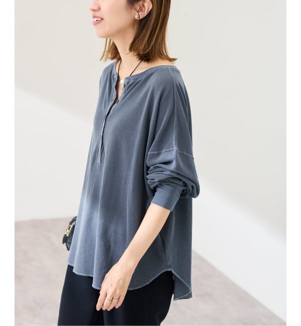 FRAMeWORK「≪追加予約≫サーフニットヘンリーTee」|Tシャツ・カットソー|