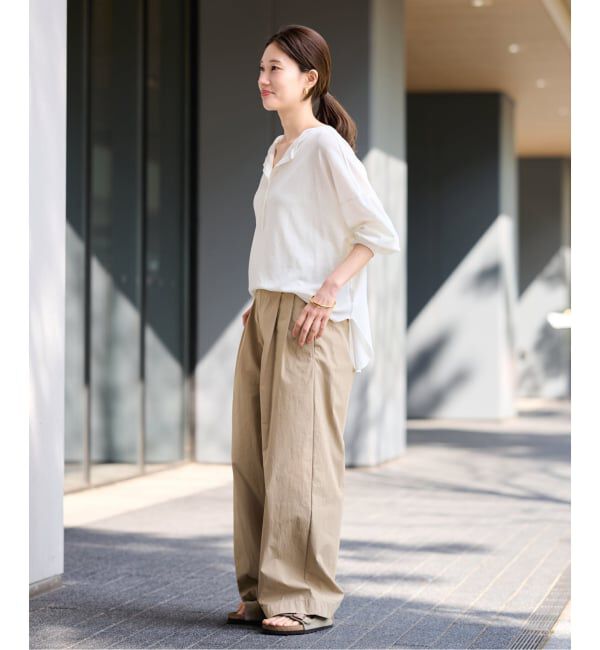 FRAMeWORK「≪追加予約≫サーフニットヘンリーTee」|Tシャツ・カットソー|