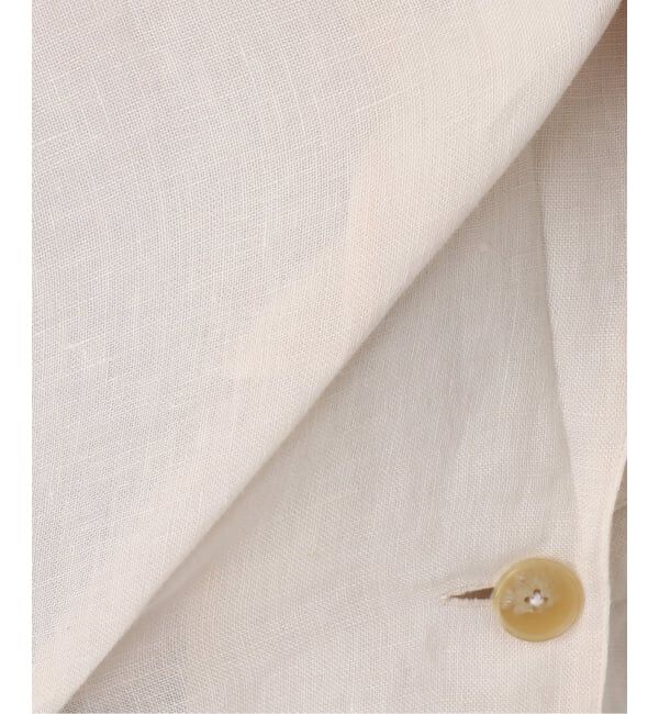FRAMeWORK「≪予約≫LINENメッシュジャケット」|テーラードジャケット|